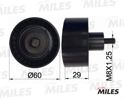 Ролик ремня ГРМ FORD MONDEO/FOCUS 1.6-2.0 -04 (INA 532018710) AG02030